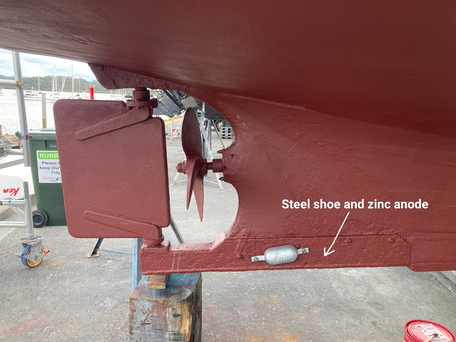 steel shoe